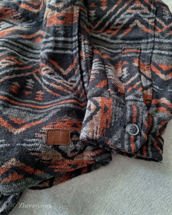پیراهن پشمی ضخیم تو کرکی سرخپوستی Jachs - Image 3