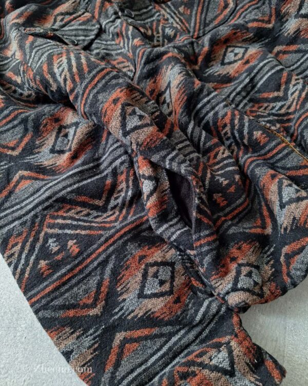 پیراهن پشمی ضخیم تو کرکی سرخپوستی Jachs - Image 4