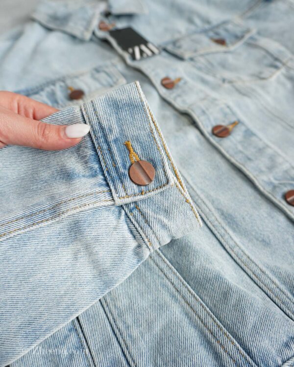 جکت جین آبی روشن Jack&Jones - Image 4