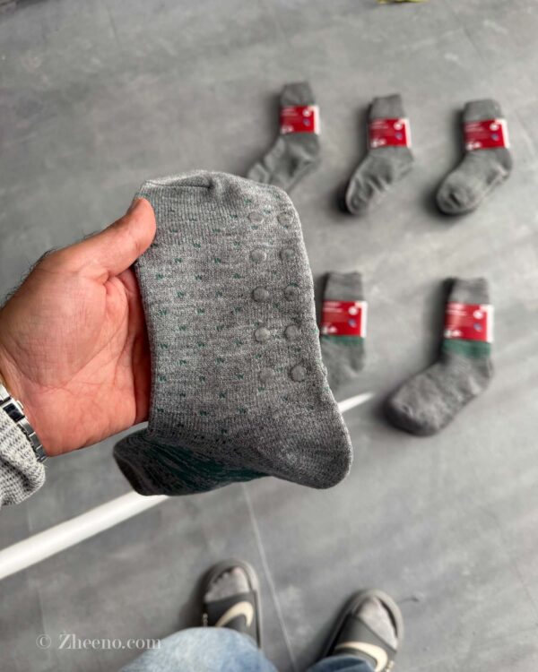 جوراب ضخیم مردانه داخل کرک استپ دار Livergy پک 2 عددی - Image 6