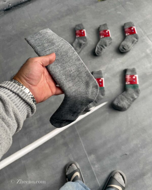 جوراب ضخیم مردانه داخل کرک استپ دار Livergy پک 2 عددی - Image 7