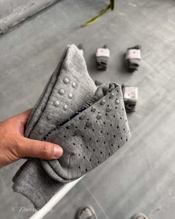 جوراب ضخیم مردانه داخل کرک استپ دار Livergy پک 2 عددی - Image 6