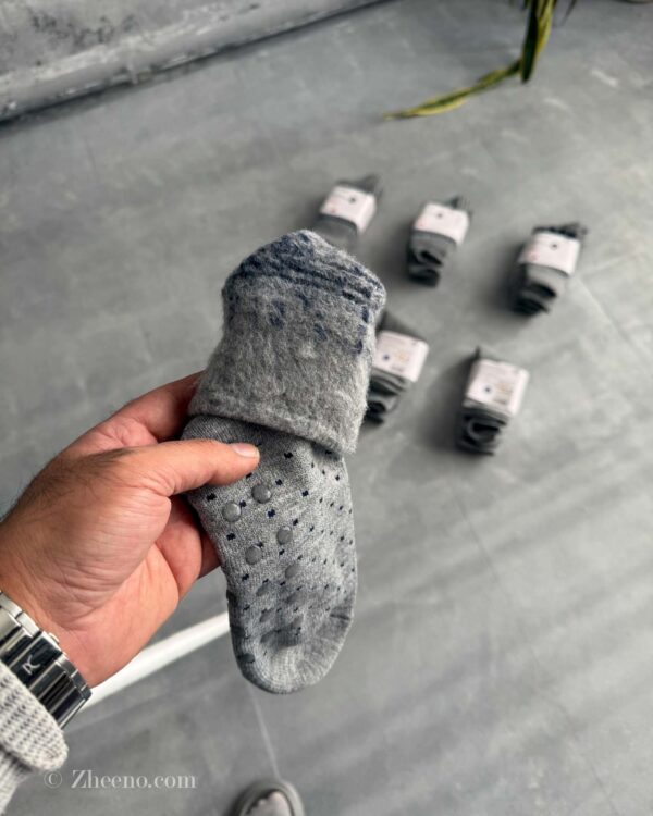 جوراب ضخیم مردانه داخل کرک استپ دار Livergy پک 2 عددی - Image 5