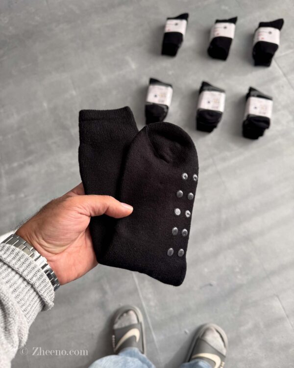 جوراب ضخیم مردانه داخل کرک استپ دار Livergy پک 2 عددی - Image 7