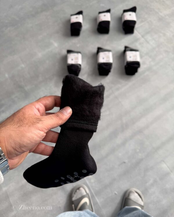 جوراب ضخیم مردانه داخل کرک استپ دار Livergy پک 2 عددی - Image 8