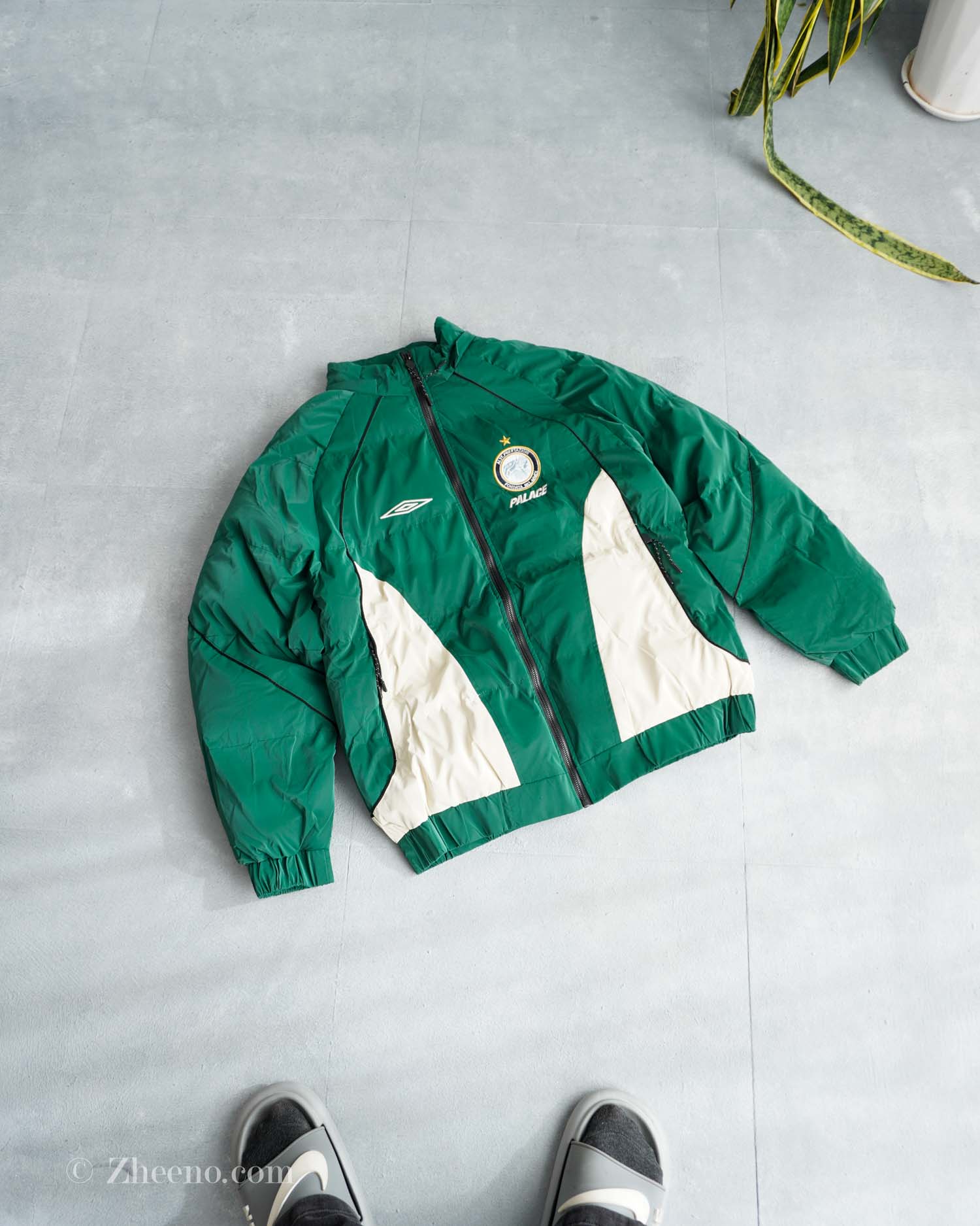 17646709220202012 جکت کلاه دار سبز JTQ