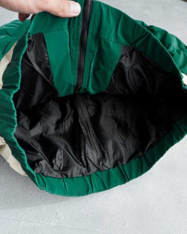 جکت کلاه دار سبز JTQ