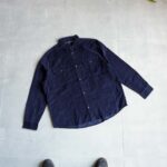 پیراهن کبریتی سرمه ای جیب دار Livergy