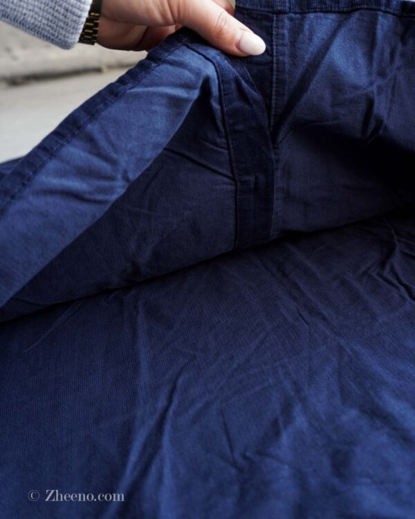 پیراهن کبریتی سرمه ای جیب دار Livergy