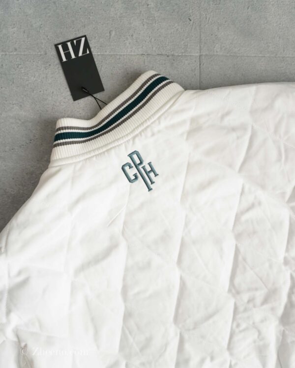 بامبر جکت سفید طرح دار Jack&Jones