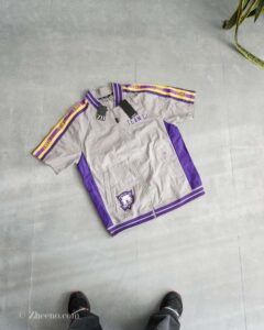 بامبر جکت طوسی بنفش آستین کوتاه Jack&Jones