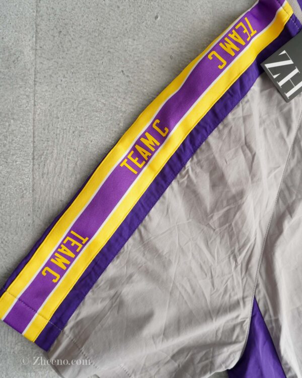 بامبر جکت طوسی بنفش آستین کوتاه Jack&Jones