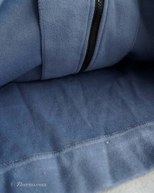 جکت آبی آسمانی ساده Shein