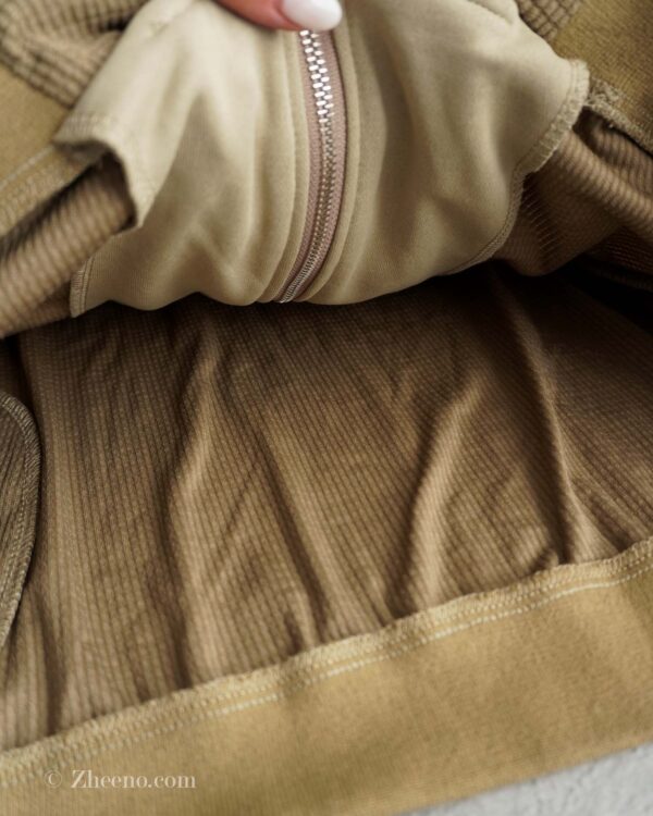 جکت کبریتی برنزه کدر Emery rose