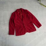 جکت ساده زرشکی shein