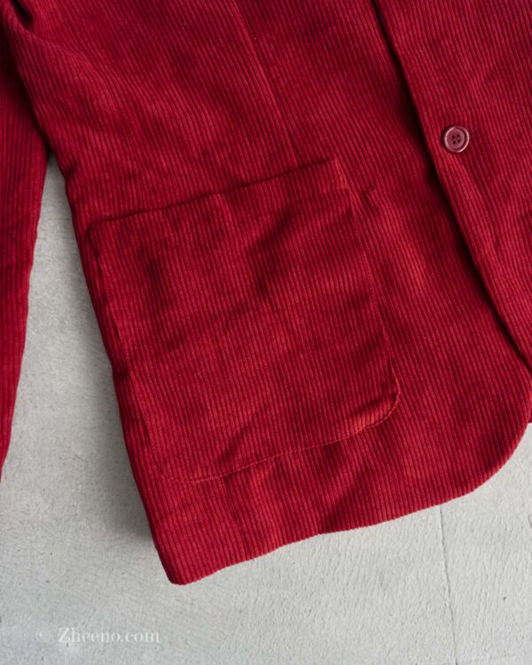 جکت ساده زرشکی shein