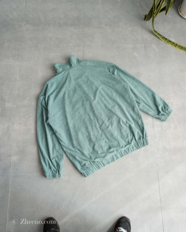 جکت کبریتی ساده سبز دریایی