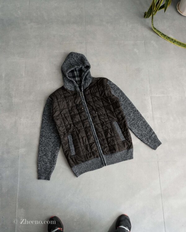 جکت داخل پشم دورنگManfinity