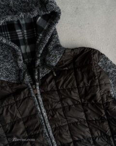 جکت داخل پشم دورنگManfinity