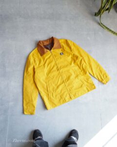 جکت زرد ساده Shein