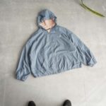 بامبر جکت آبی کلاه دار داخل خز Shein