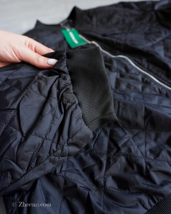 بامبر جکت مشکی Shein