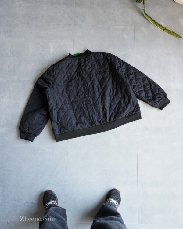 بامبر جکت مشکی Shein