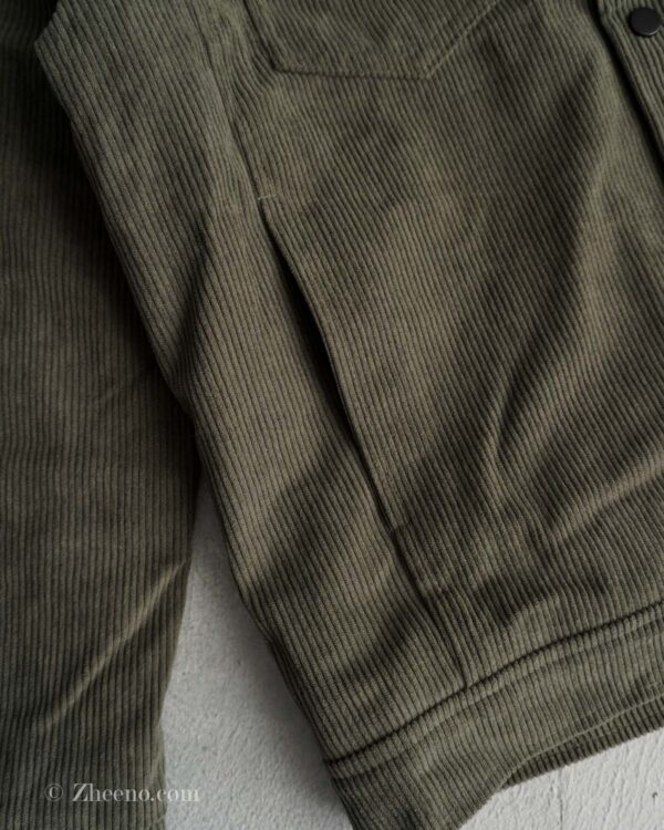 جکت کبریتی سبز زیتونی