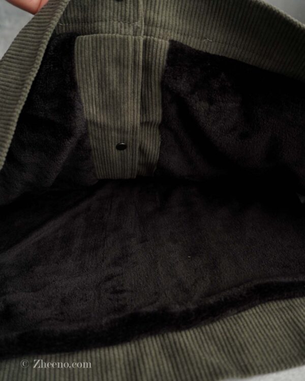 جکت کبریتی سبز زیتونی