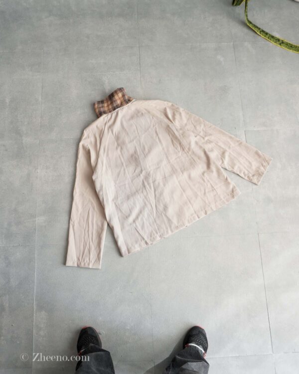 جکت نازک خاکی Shein