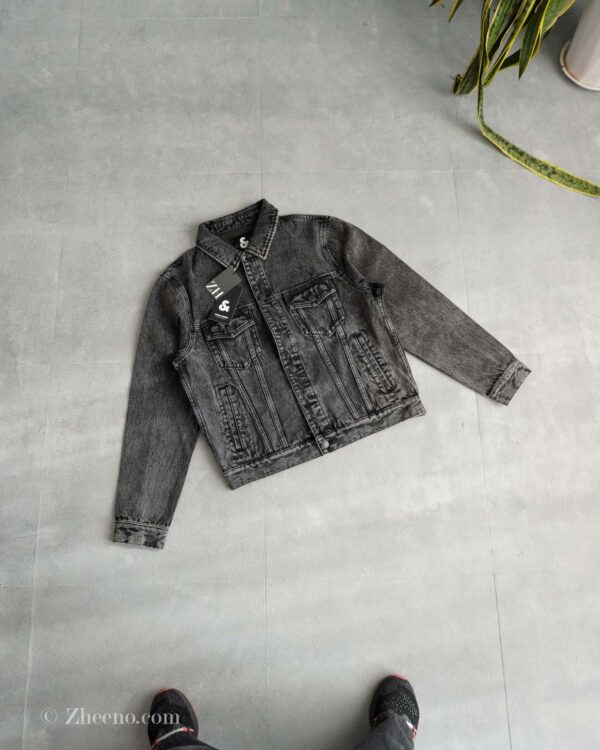 جکت جین خاکستری سنگشور Jack&Jones