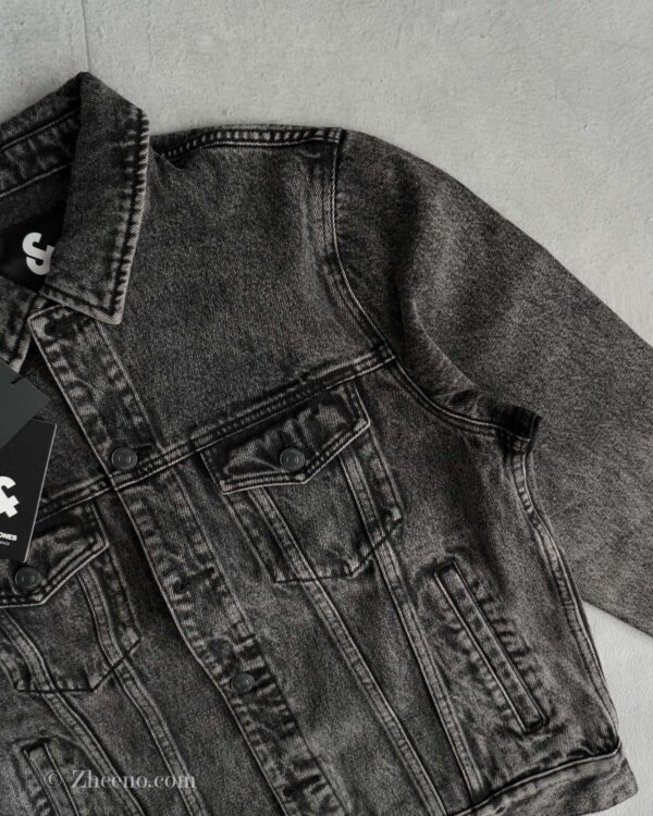 جکت جین خاکستری سنگشور Jack&Jones