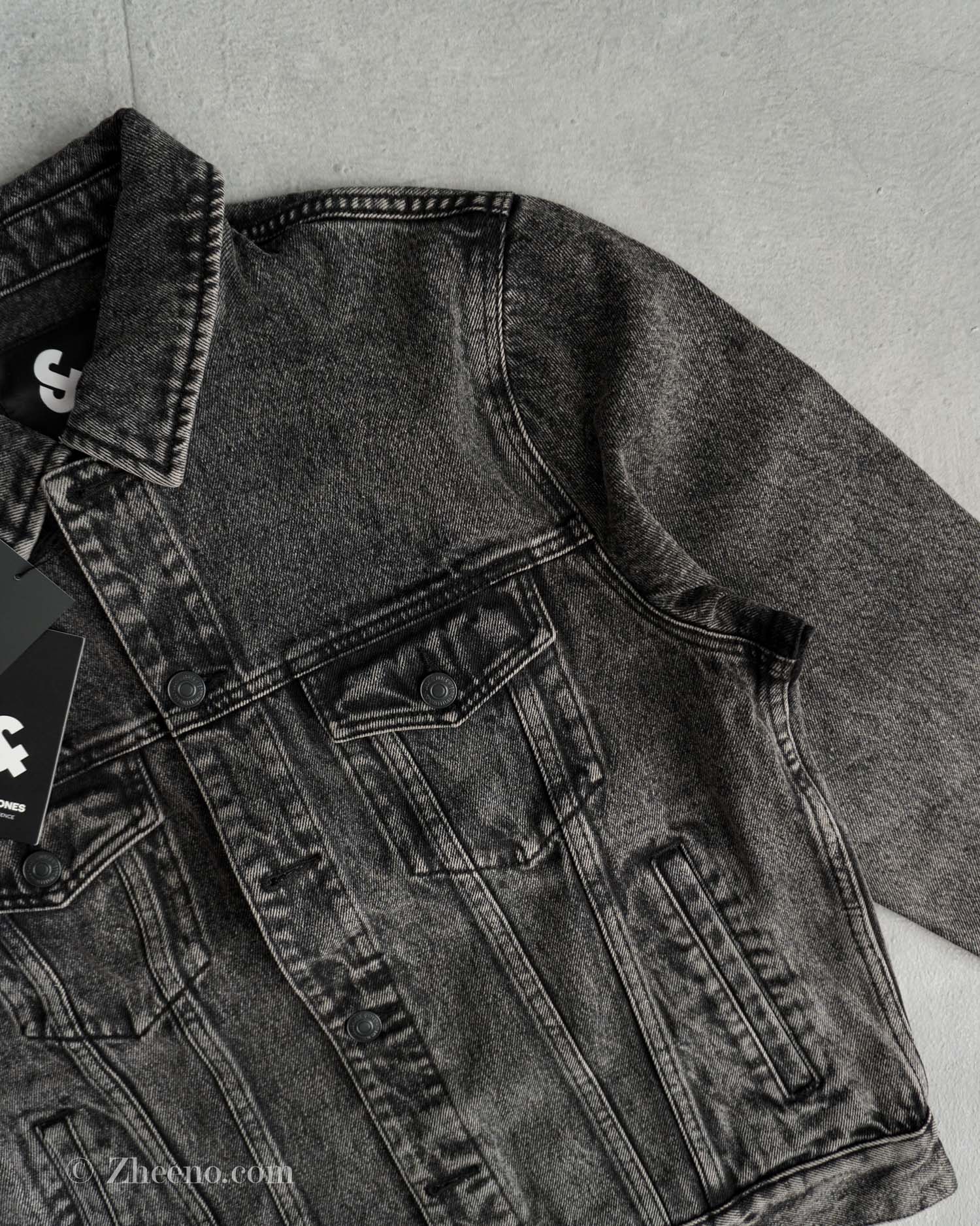 جکت جین خاکستری سنگشور Jack&Jones