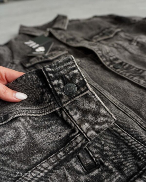 جکت جین خاکستری سنگشور Jack&Jones