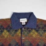 بافت وینتیج سه دکمه Alfani