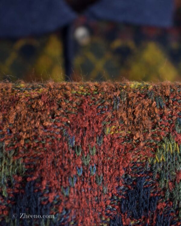 بافت وینتیج سه دکمه Alfani