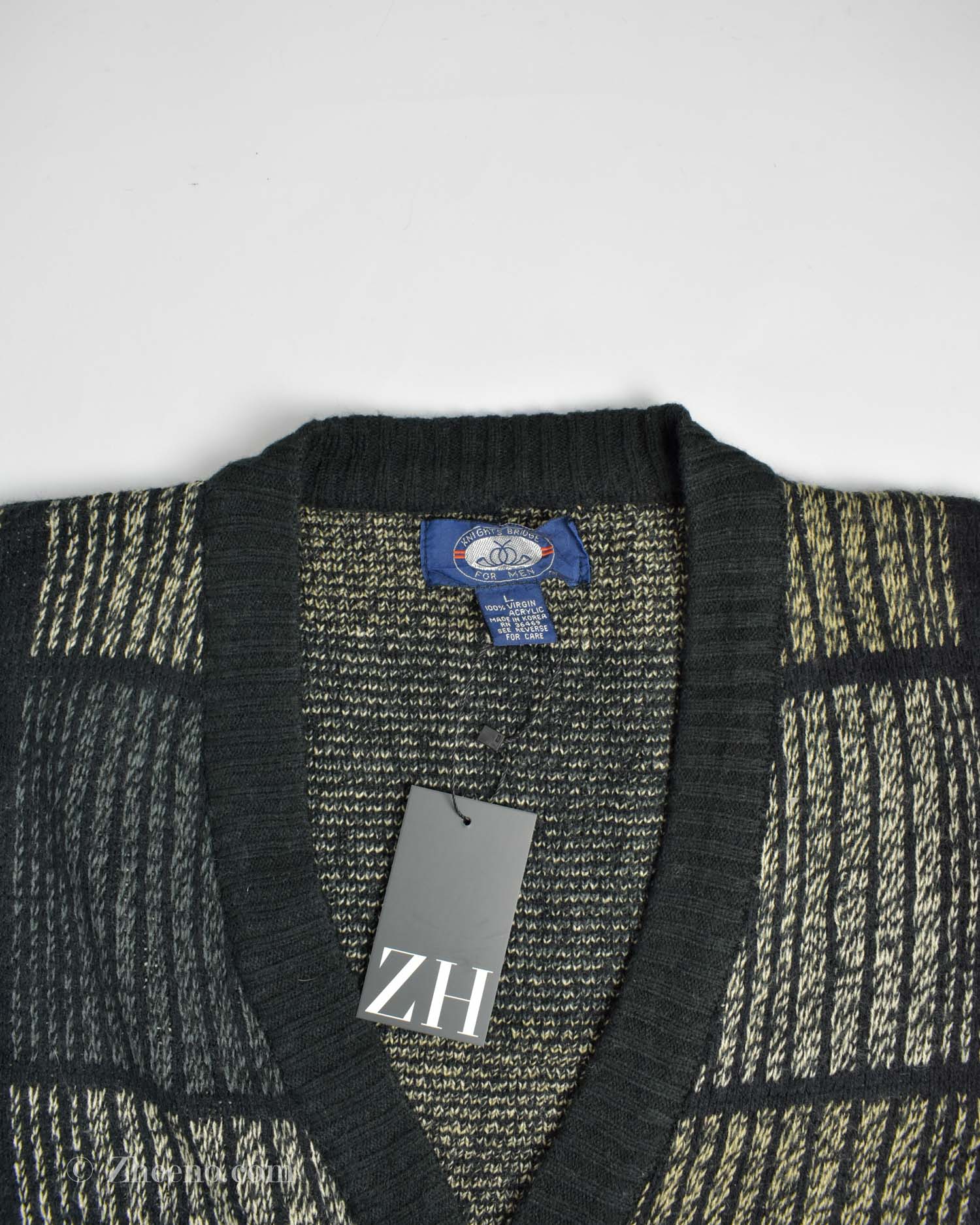 17648604392108308 کاردیگن وینتیج مشکی کرم Knights Bridge