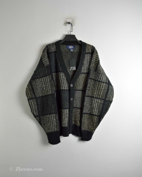 کاردیگن وینتیج مشکی کرم Knights Bridge