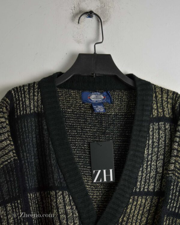 کاردیگن وینتیج مشکی کرم Knights Bridge