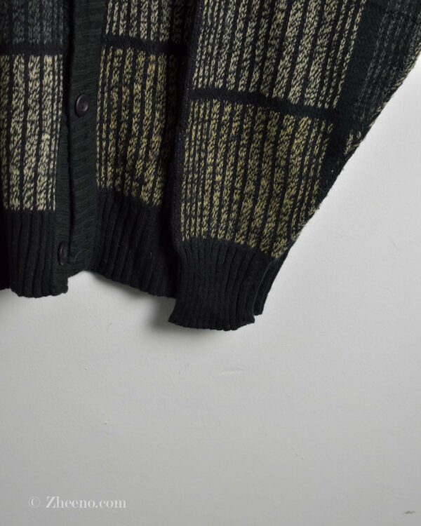 کاردیگن وینتیج مشکی کرم Knights Bridge