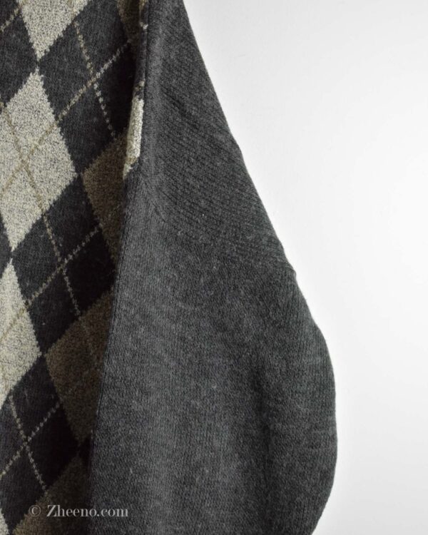 بافت وینتیج سه دکمه یقه دار Marconi