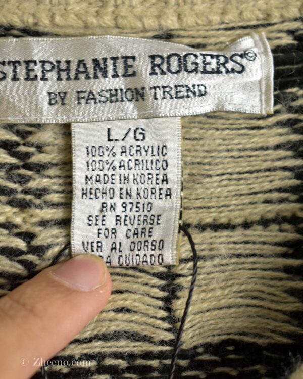 بافت وینتیج طرح دار Stephanie Rogers