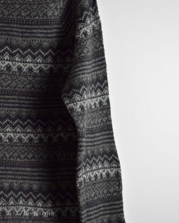 بافت وینتیج نوک مدادی طرح دار Tu