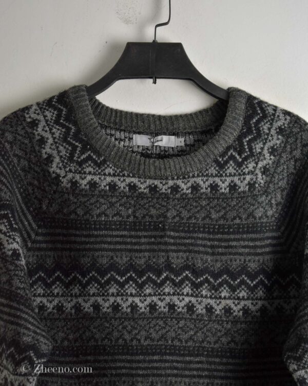 بافت وینتیج نوک مدادی طرح دار Tu