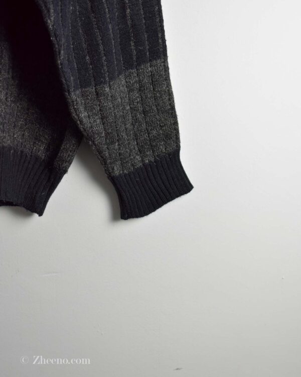 بافت وینتیج مشکی بنفش