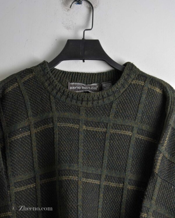 بافت وینتیج سبز تیره David Taylor