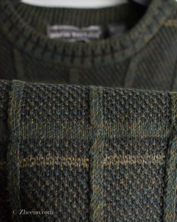 بافت وینتیج سبز تیره David Taylor