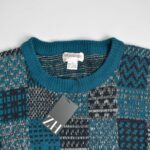 بافت وینتیج سبزآبی Windridge