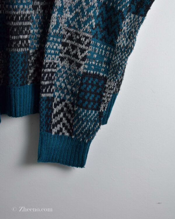 بافت وینتیج سبزآبی Windridge