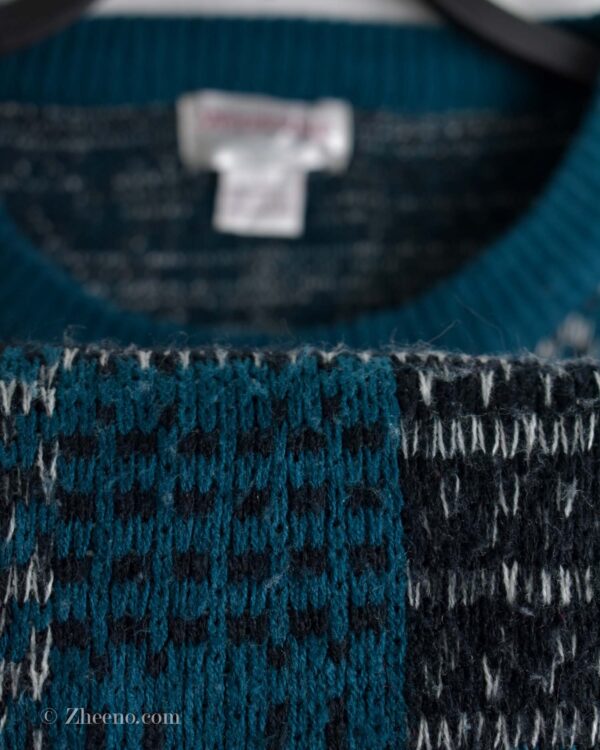 بافت وینتیج سبزآبی Windridge